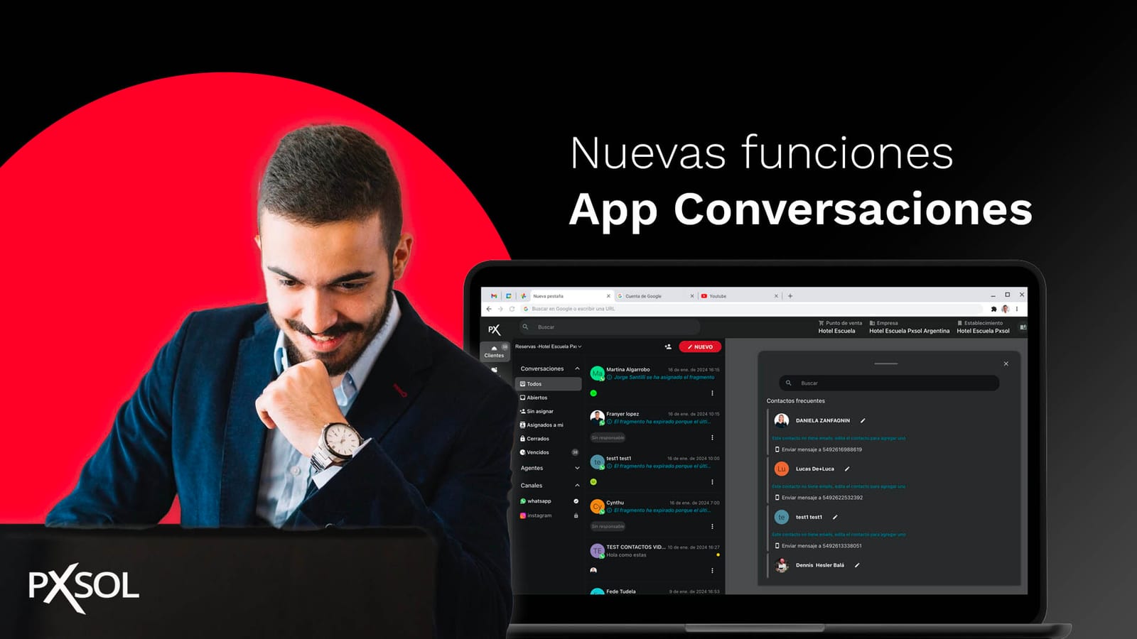 ACTUALIZACIÓN DE SISTEMA: Nuevas Funcionalidades en App Conversaciones