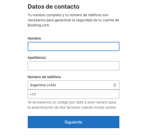como cerar una cuenta en booking